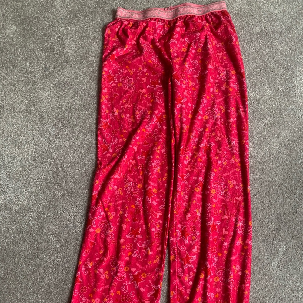 Pink night pants